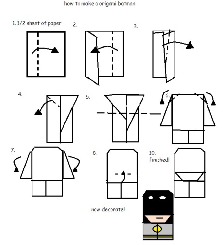 how to fold paperman